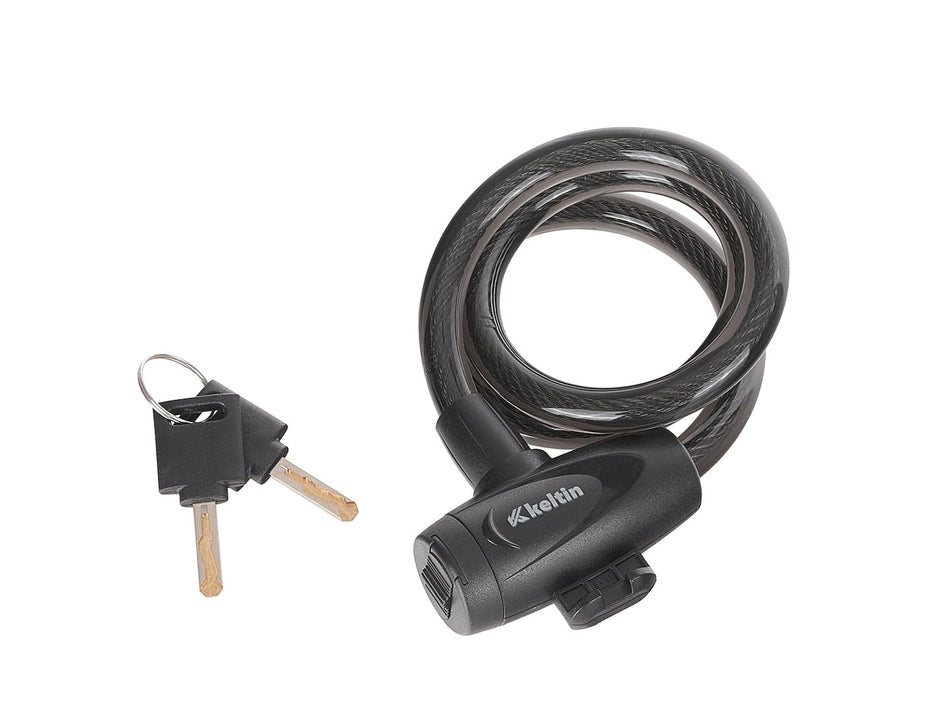 Fietskabelslot met sleutels 12x800mm