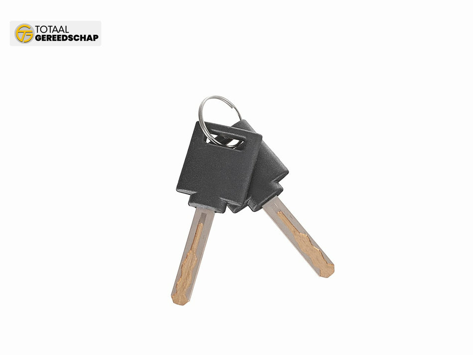 Bicycle cable lock with keys 12x800mm