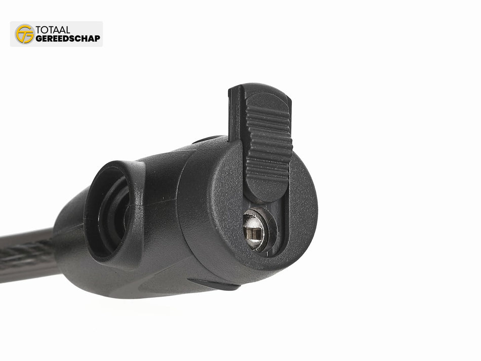 Bicycle cable lock with keys 12x1200mm