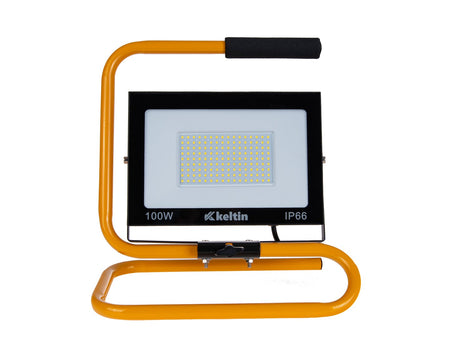 LED-schijnwerper 100W met bouwstatief – neutraal wit 4500K