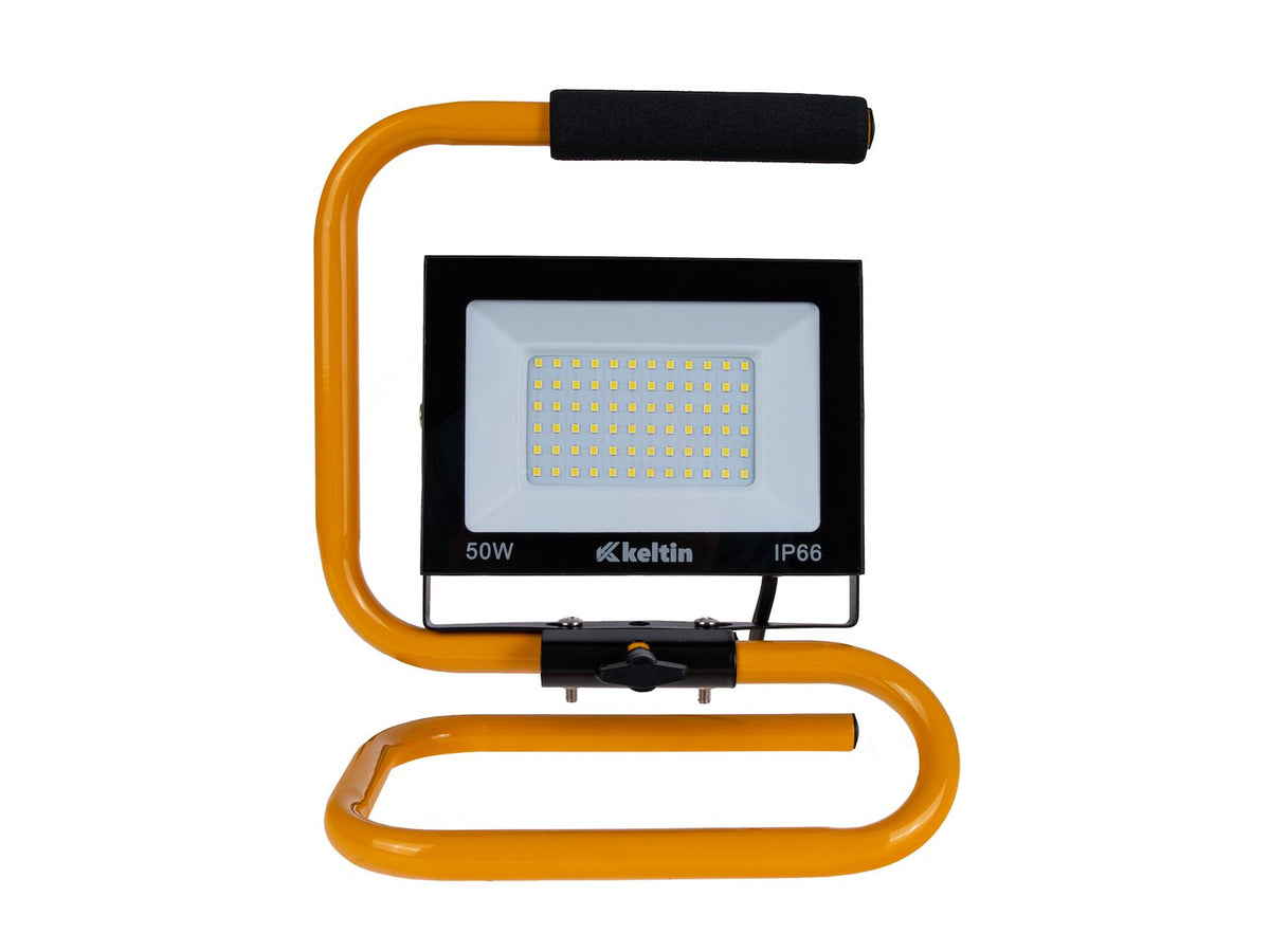 LED-schijnwerper 50W met bouwstatief – koud wit 6500K