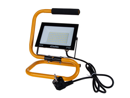LED-schijnwerper 50W met bouwstatief – koud wit 6500K