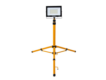 LED-schijnwerper 100W met telescoop-bouwstatief – koud wit 6500K