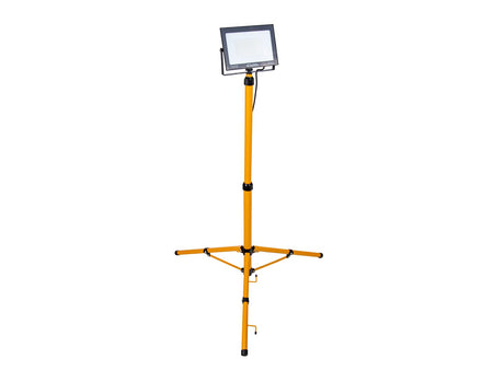 LED-schijnwerper 100W met telescoop-bouwstatief – koud wit 6500K