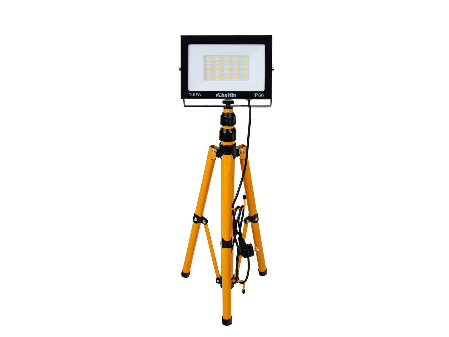 LED-schijnwerper 100W met telescoop-bouwstatief – neutraal wit 4500K