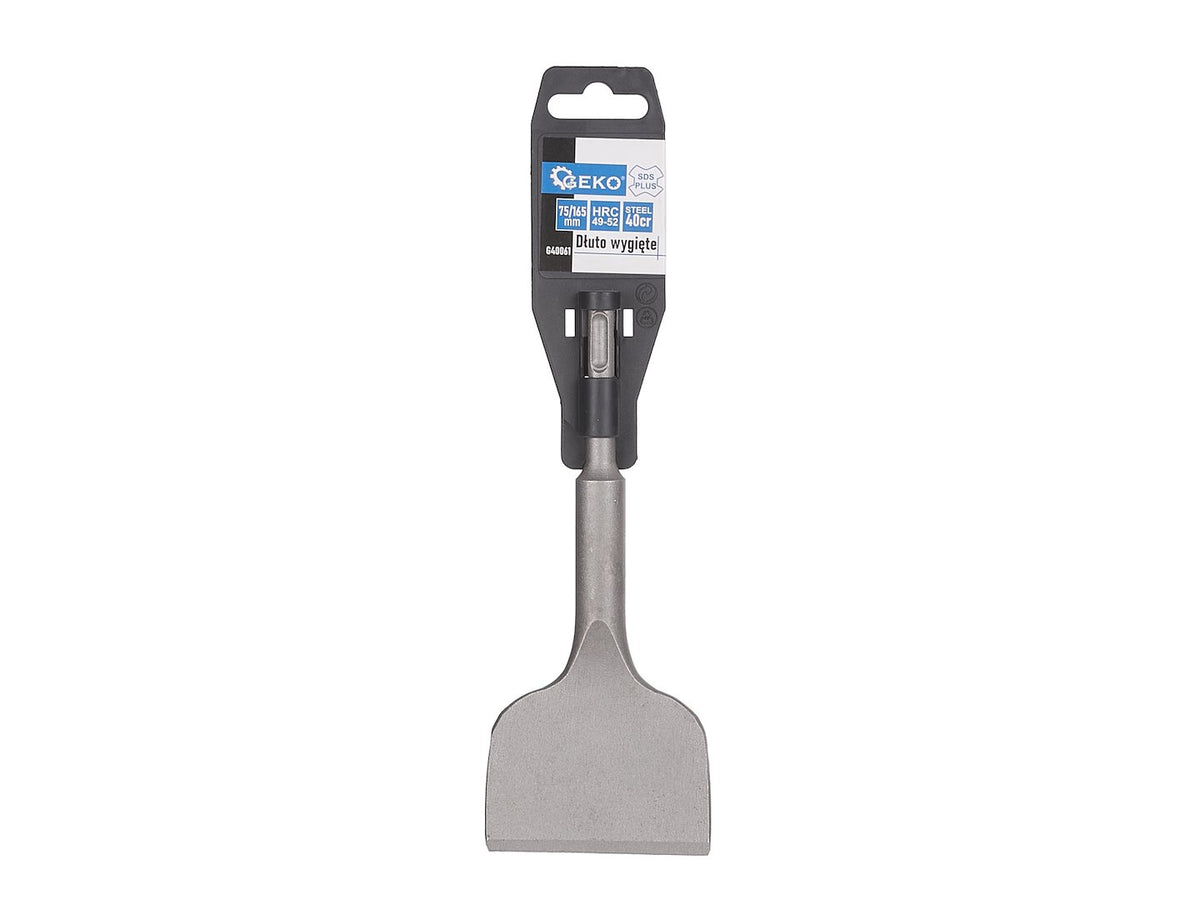 Gekromde beitel SDS Plus 75*165mm