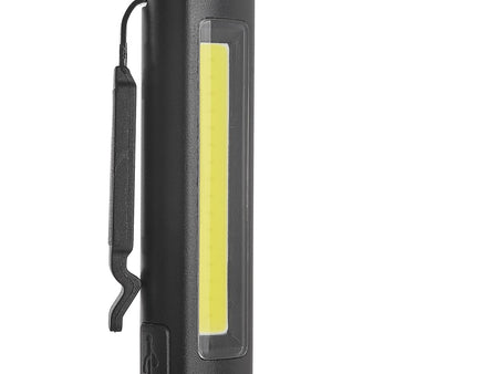 Werkplaatslamp met magneet LED COB 5W + 3W UV-laser 800mAh 400lm IP44