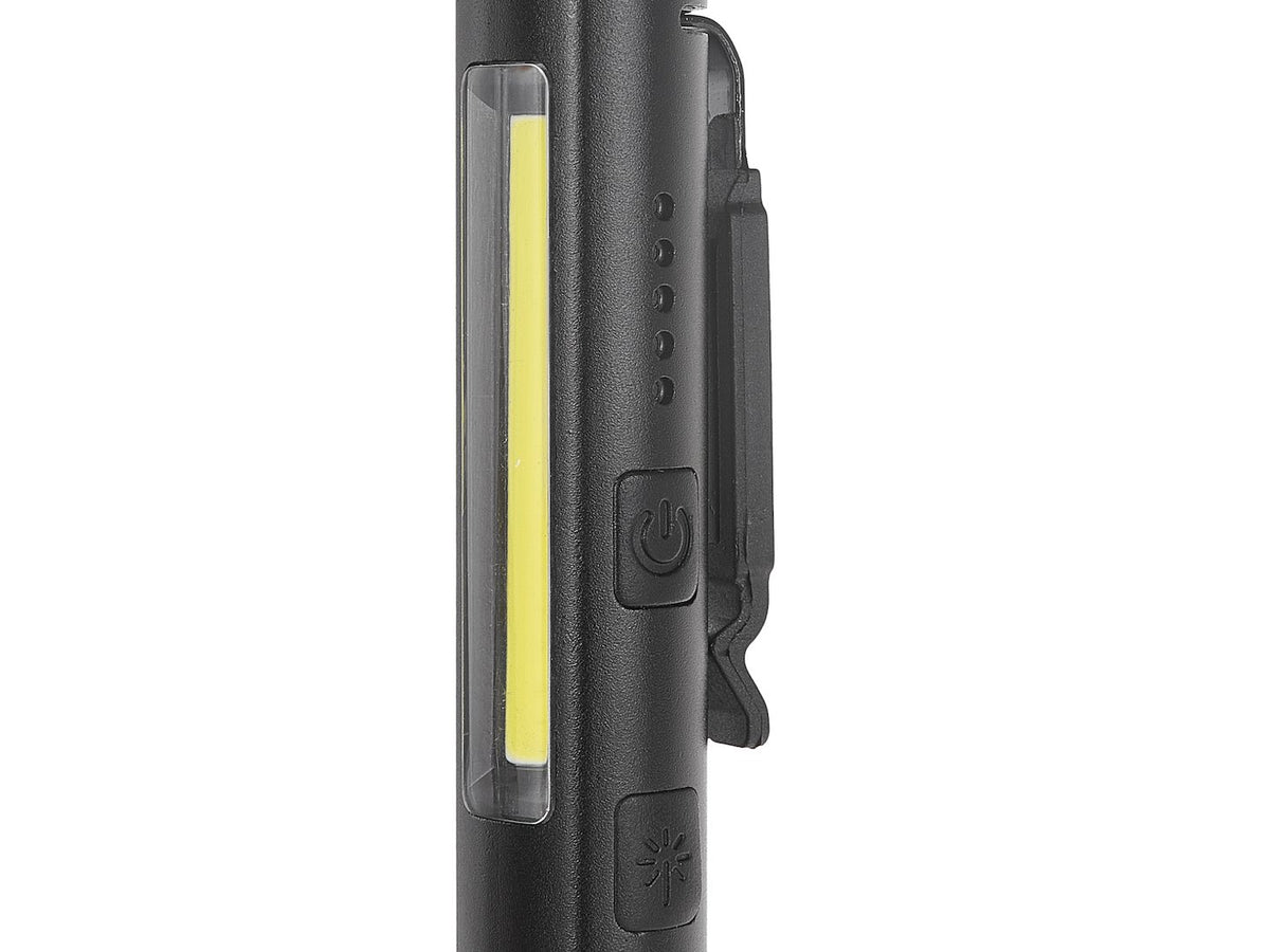 Werkplaatslamp met magneet LED COB 5W + 3W UV-laser 800mAh 400lm IP44