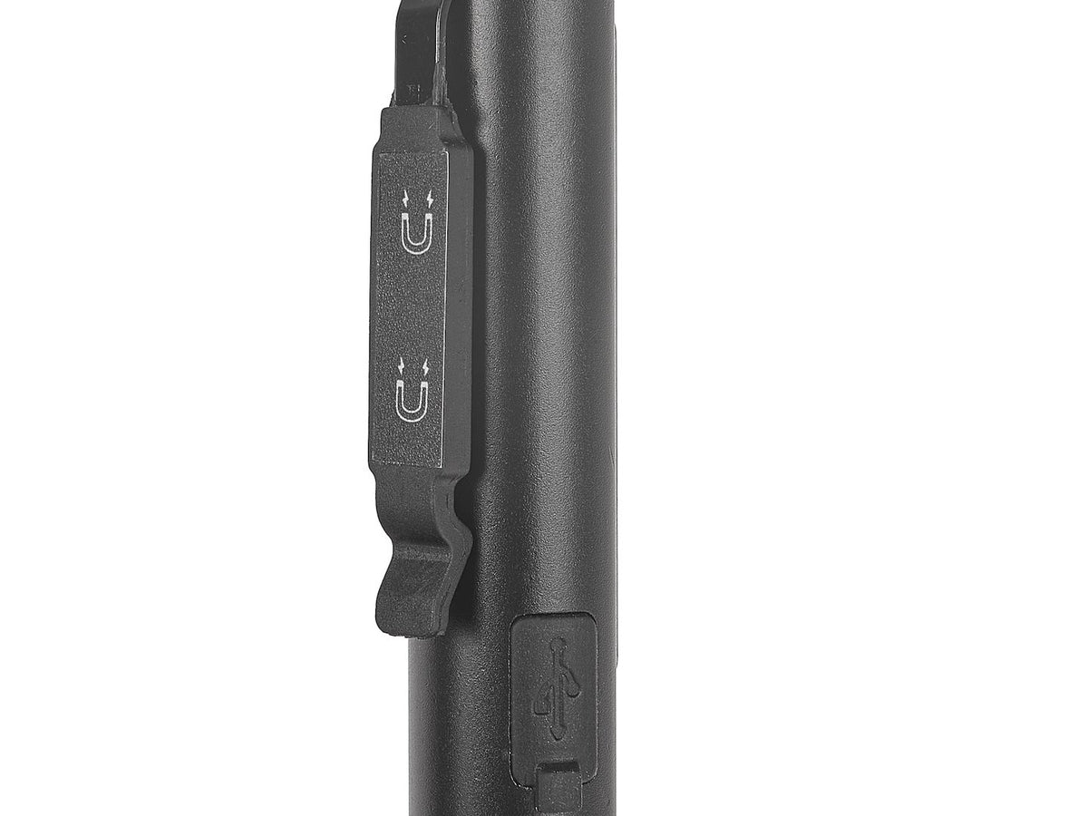 Werkplaatslamp met magneet LED COB 5W + 3W UV-laser 800mAh 400lm IP44