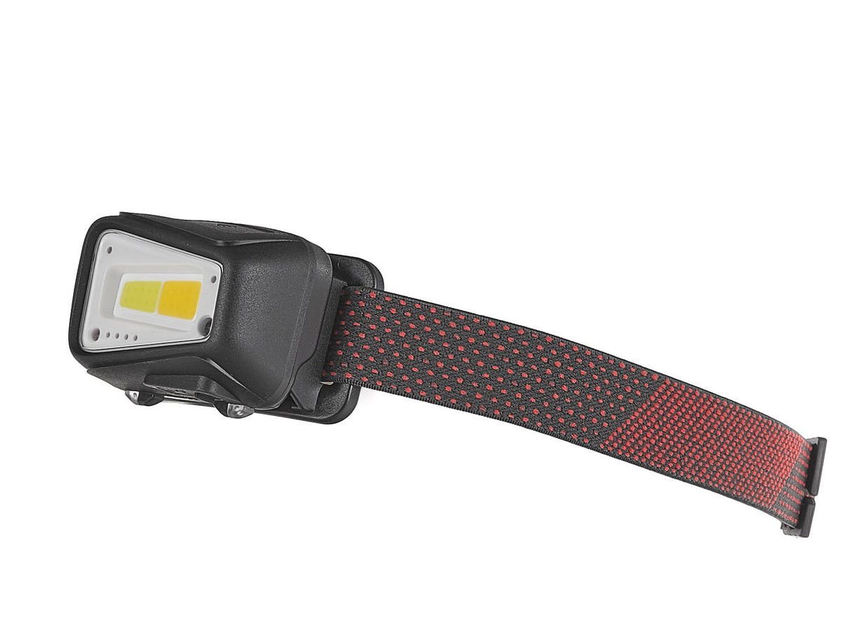 Hoofdlamp met bewegingssensor LED COB 8W (5W+3W) 1800mAh 520lm IP44