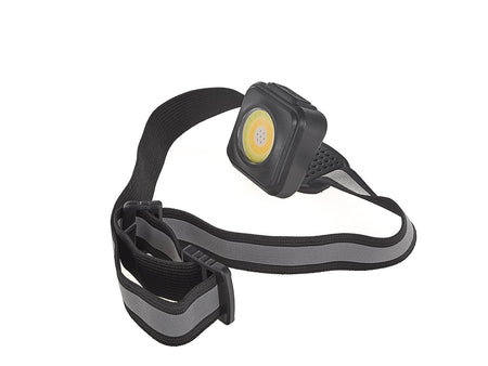 Schokbestendige hoofdlamp LED COB 3W 500mAh 500lm IP44