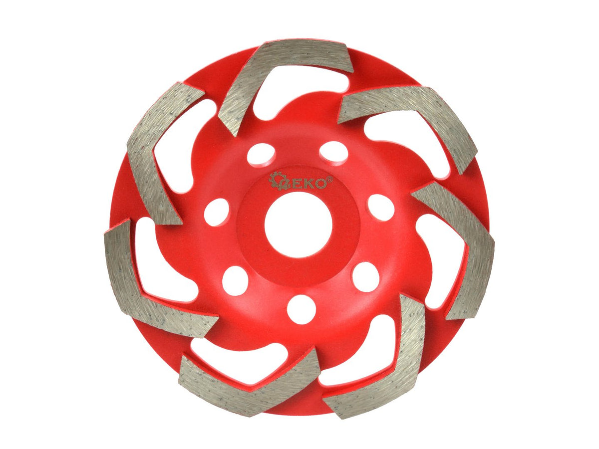 Diamant Turbo Slijpbekken 125mm 5mm ROOD