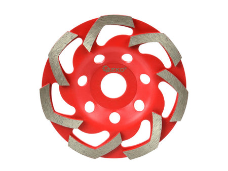 Diamant Turbo Slijpbekken 125mm 5mm ROOD