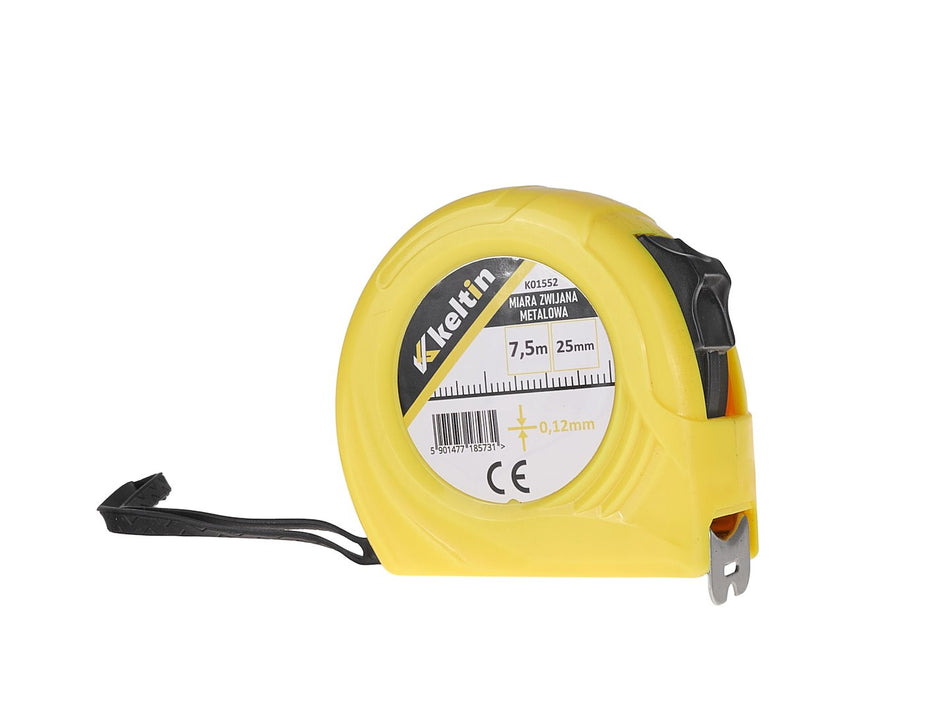 Meetlint 7,5m x 25mm x 0,12mm