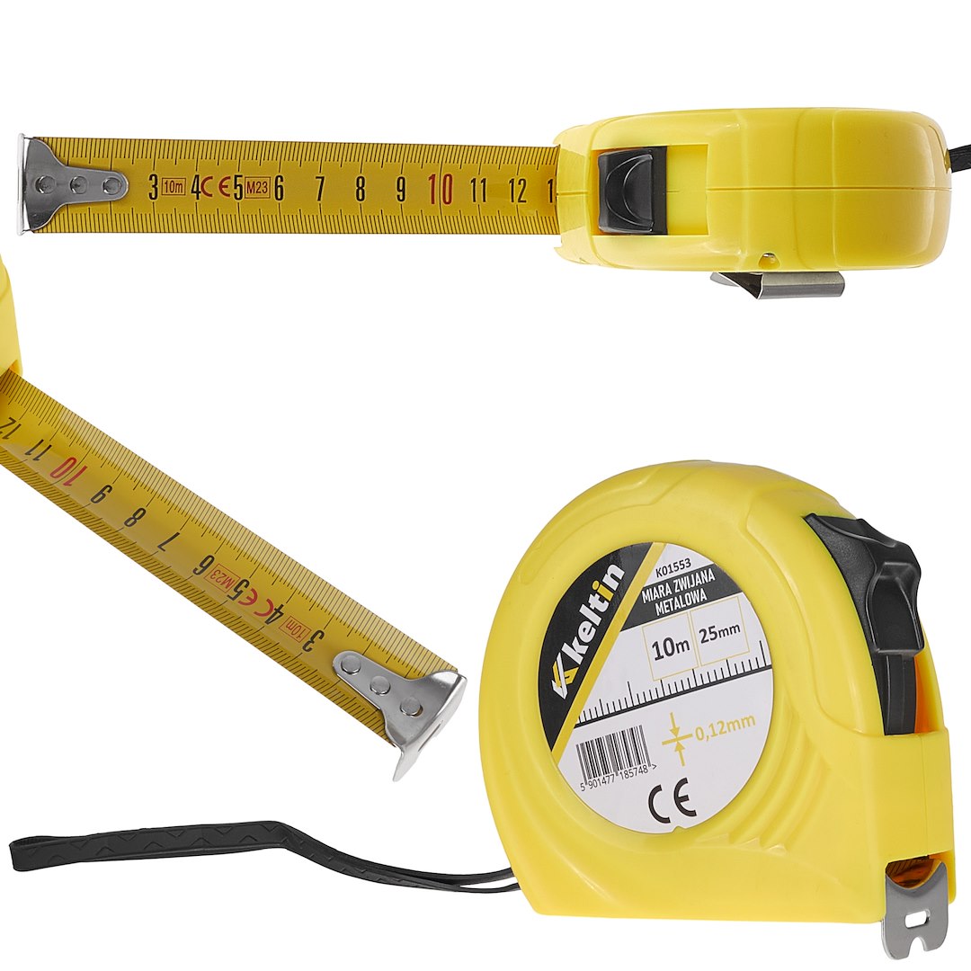 Meetlint 10m x 25mm x 0,12mm