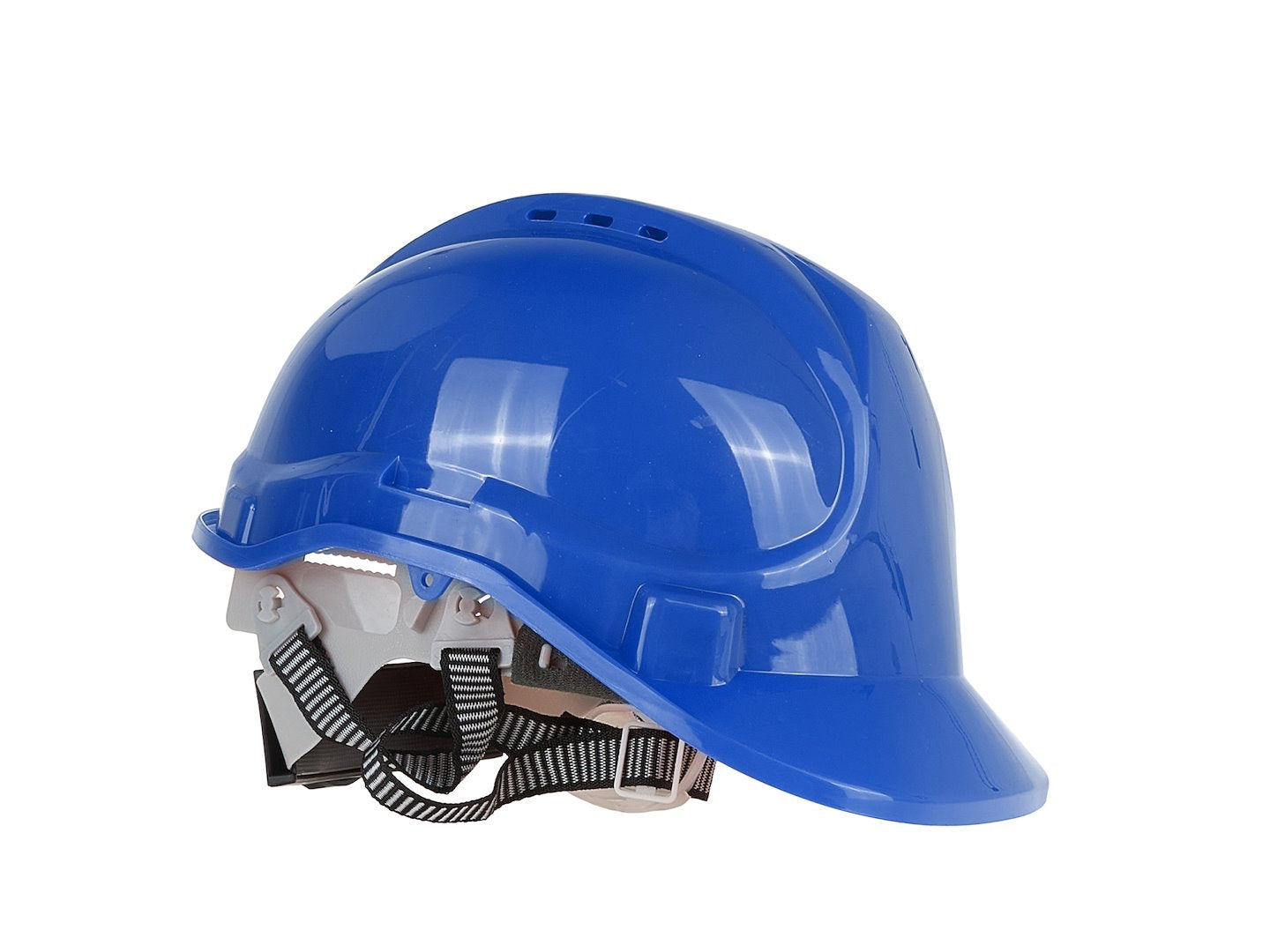 Veiligheidshelm met verstelknop BLAUW