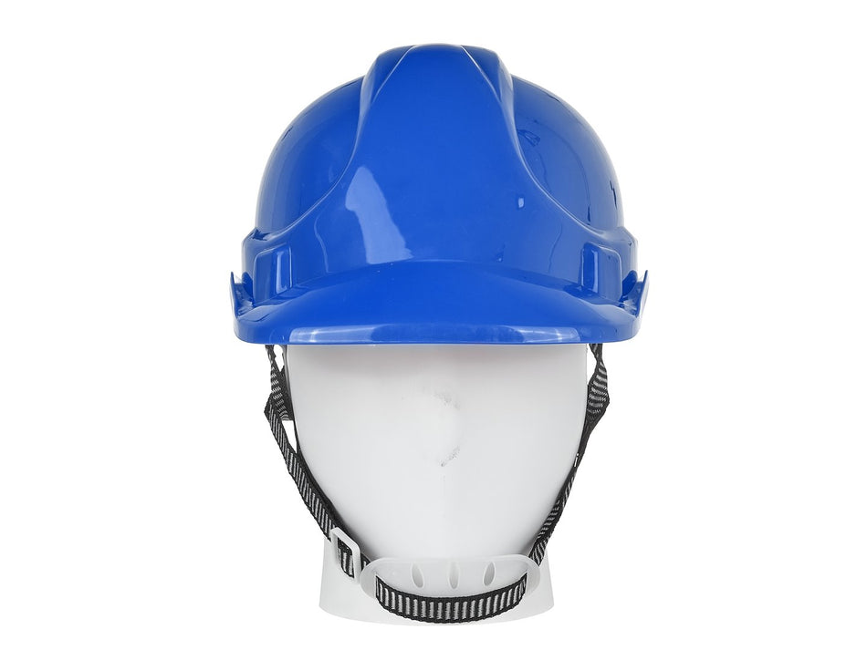 Veiligheidshelm met verstelknop BLAUW