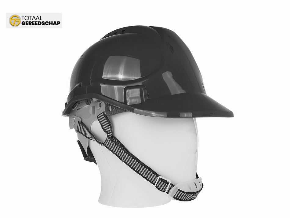 Safety helmet with adjustable knob BLACK