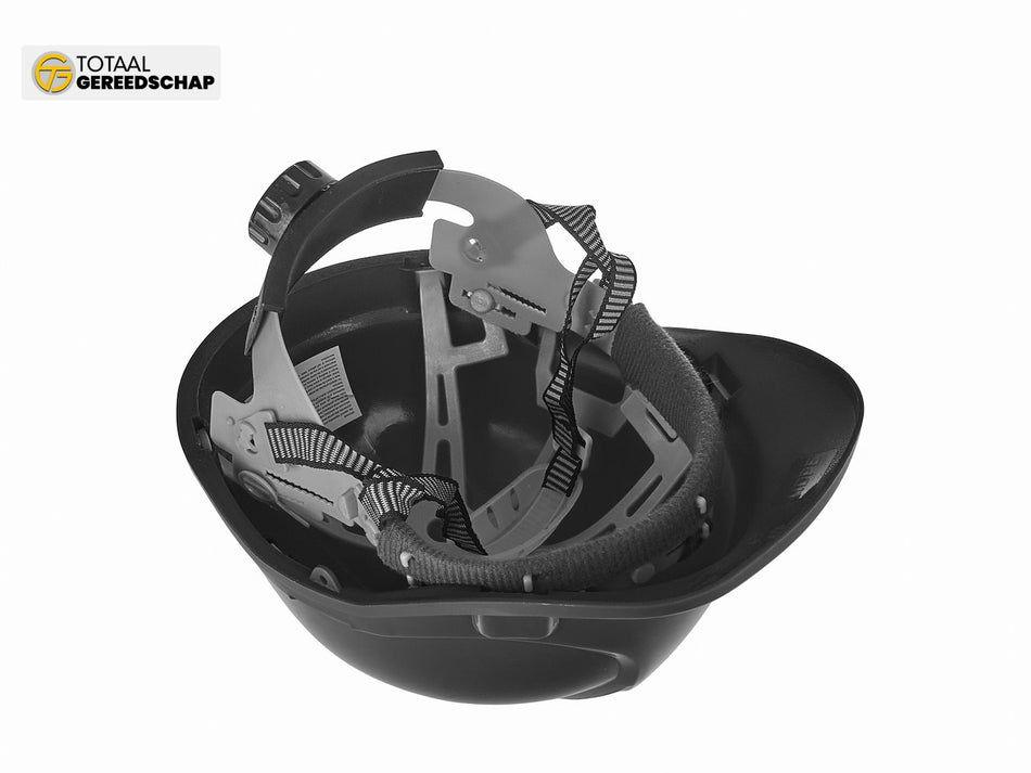 Safety helmet with adjustable knob BLACK