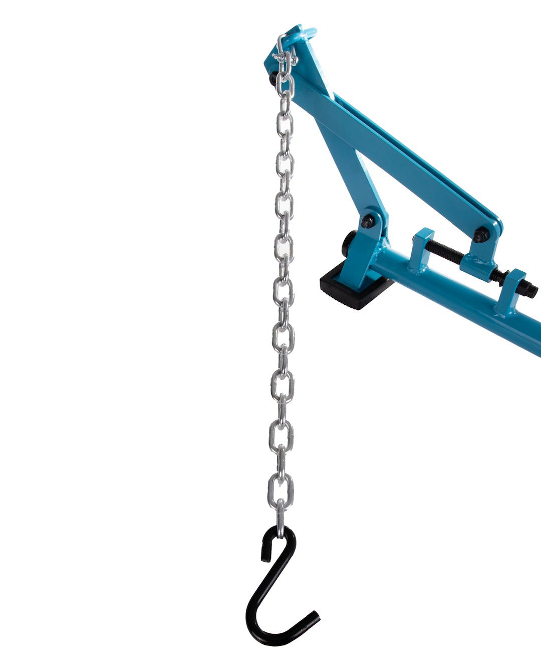 Vorkhefwerktuig met ketting