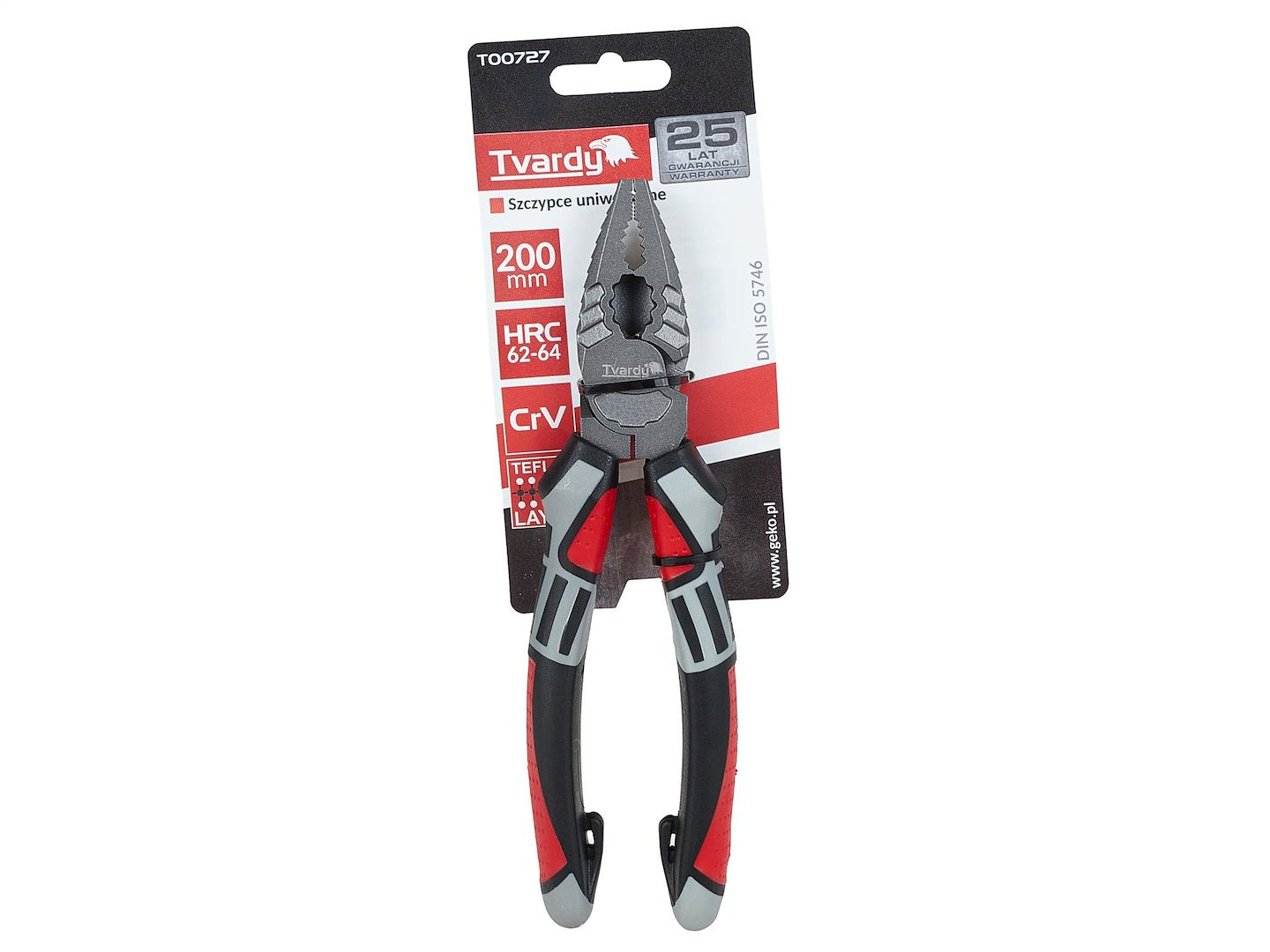 Combinatietang 200mm CrV