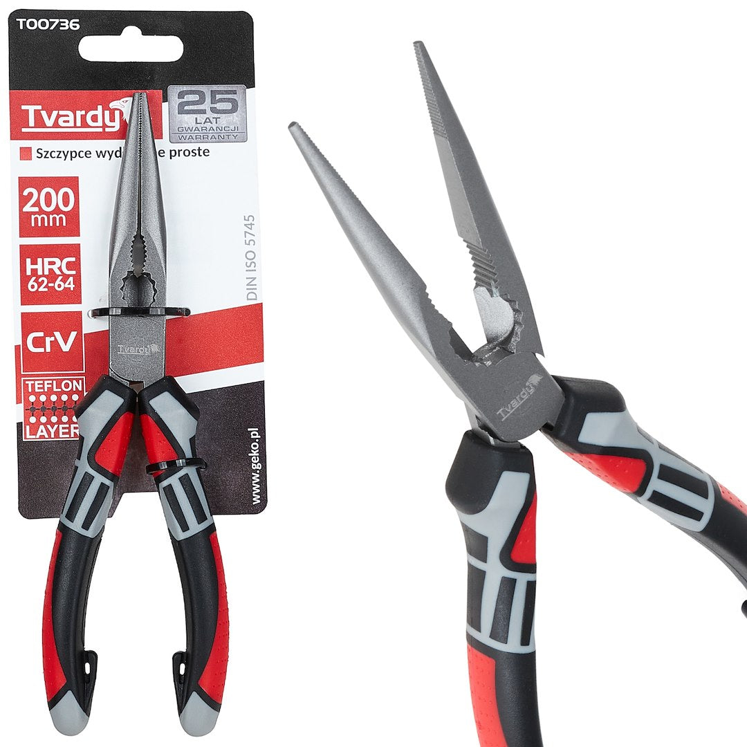 Tangen met lange bek 200mm CrV