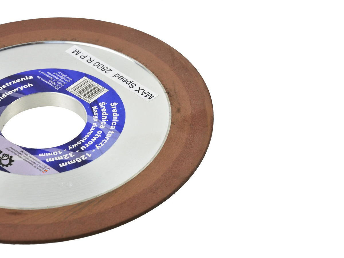 Diamant Slijpwiel voor CTC Zaagbladen 125x10x32x8mm