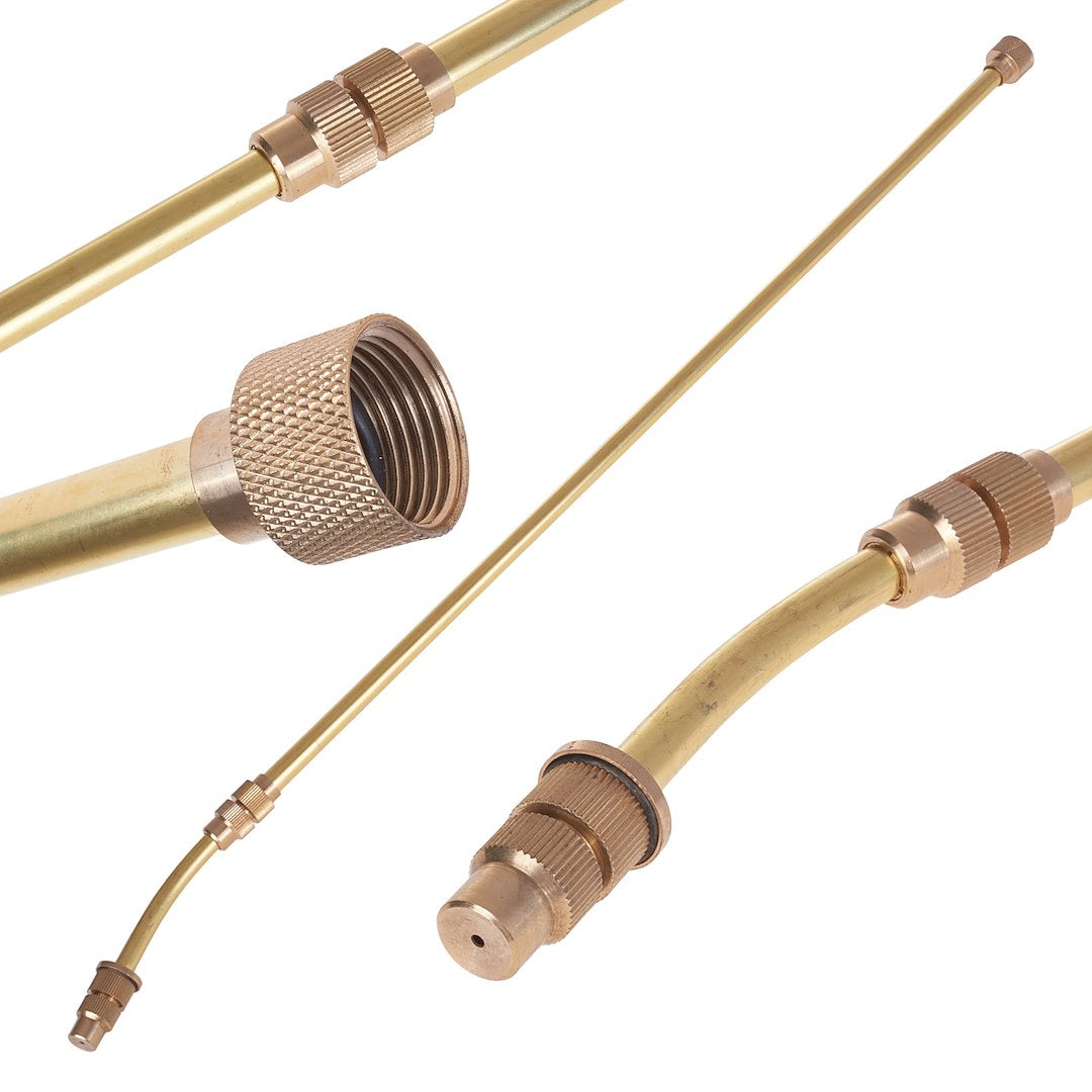 Lans voor sproeier messing telescoop 50-98cm