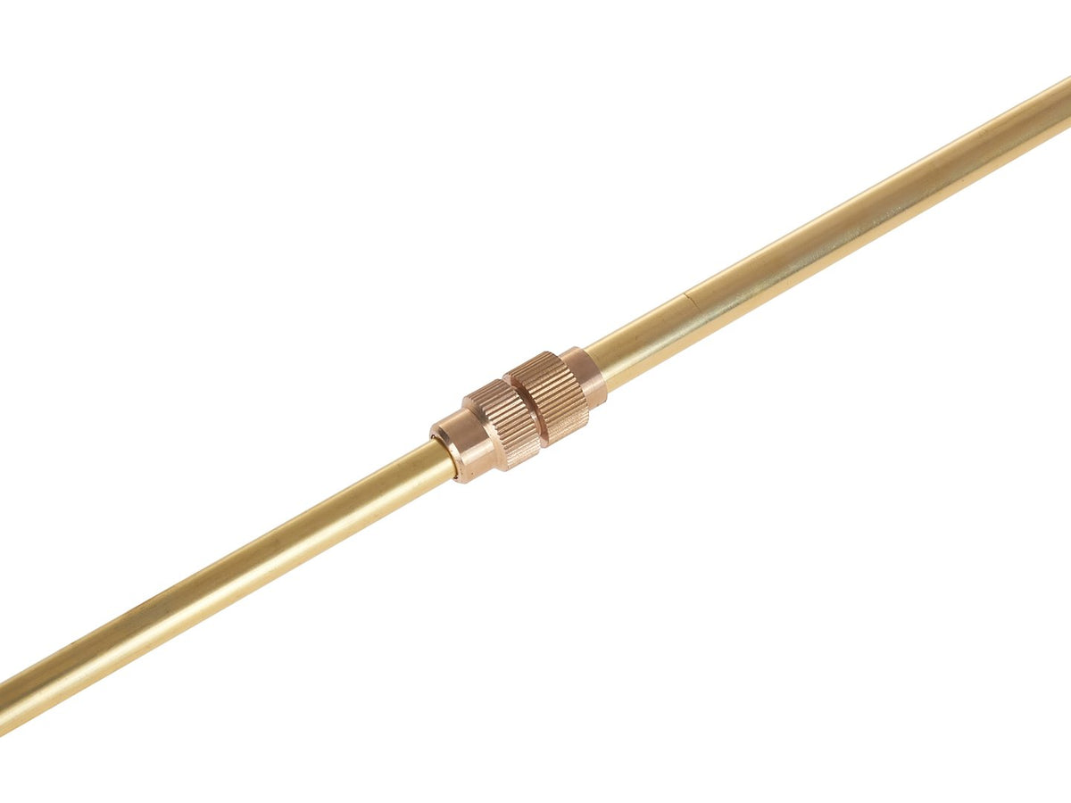 Lans voor sproeier messing telescoop 50-98cm