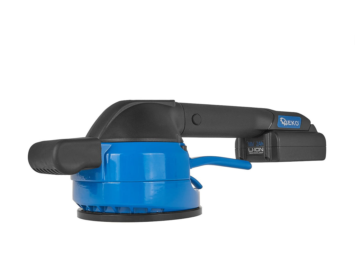 Tegeltrilmachine met batterij aangedreven vacuümzuigkop set