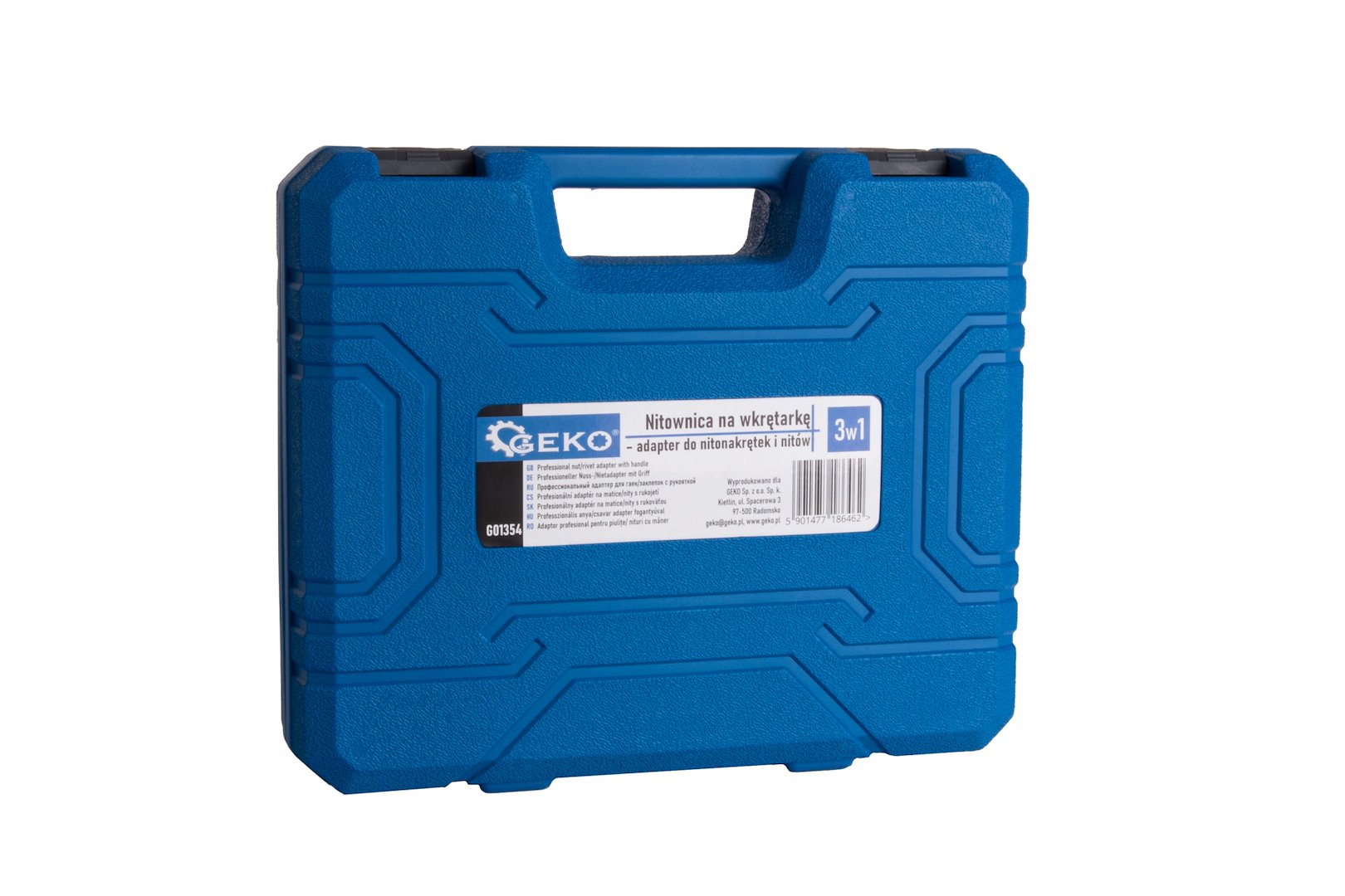 Professionele moer/nietadapter met hendel