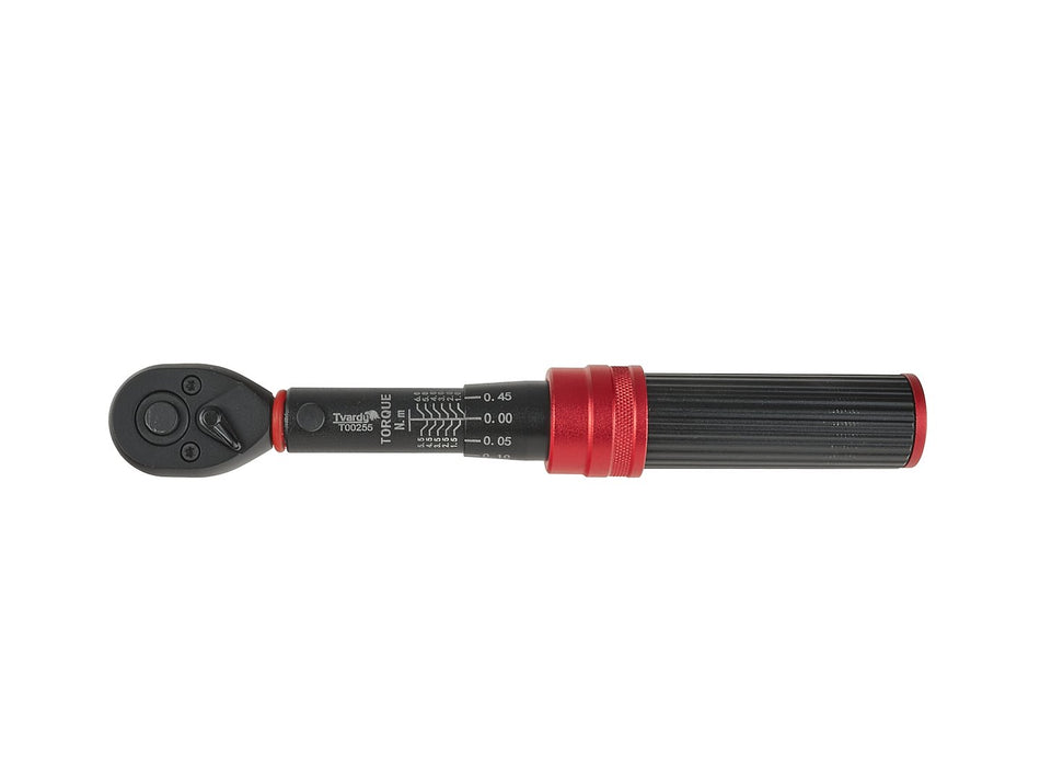 Momentsleutel 1/4" 1-6Nm TVARDY