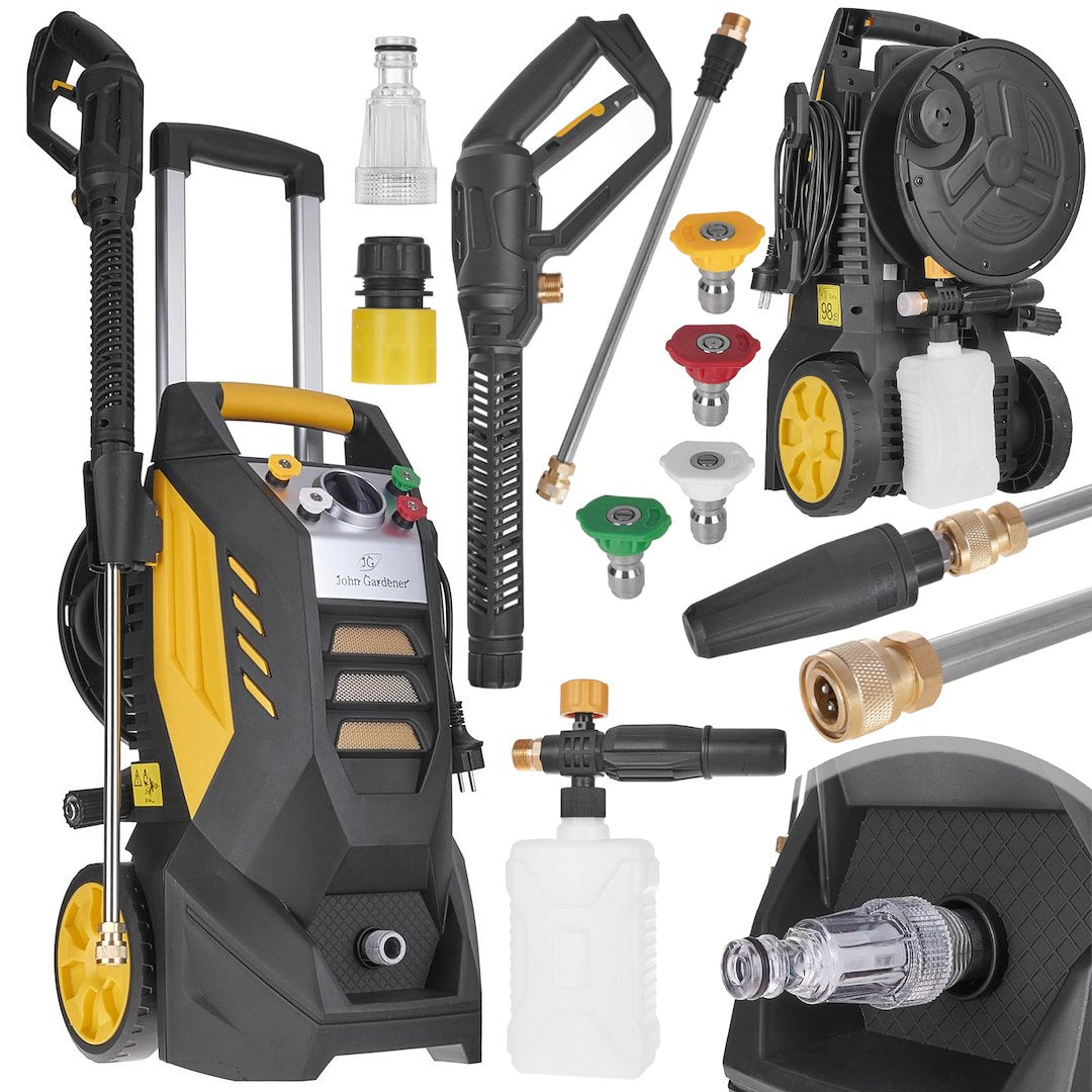Hogedrukreiniger met accessoires JG 130/195 BAR 2500W