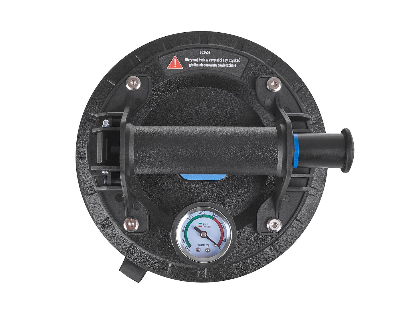 Vacuümzuignap met manometer 200mm 170kg