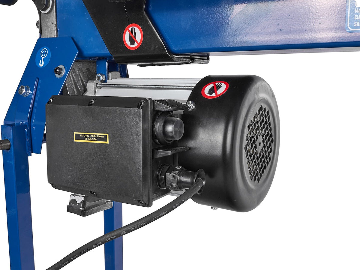 7T 2200W elektrische houtenkloofmachine met standaard