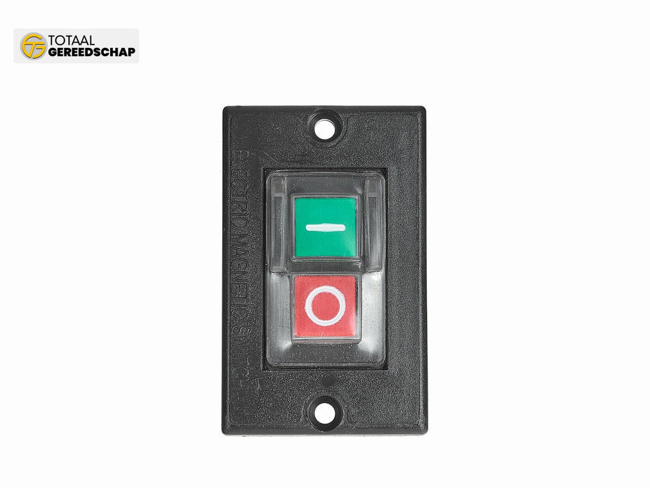 On/off switch for concrete mixers