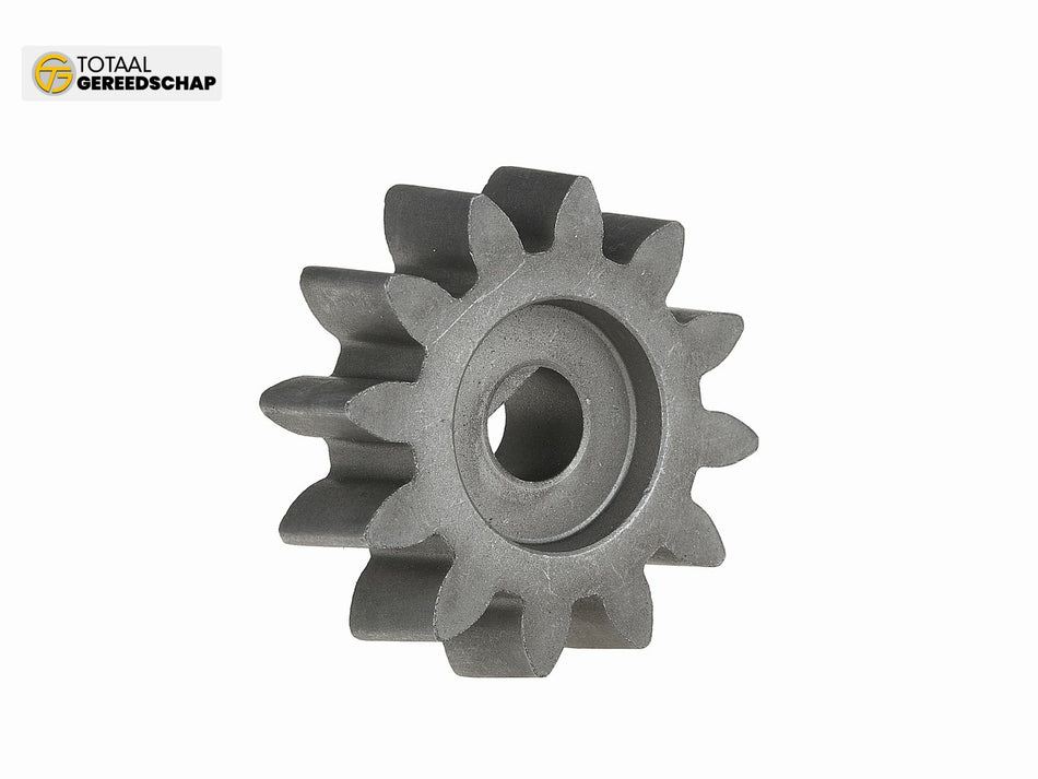 Cast iron gear for concrete mixers