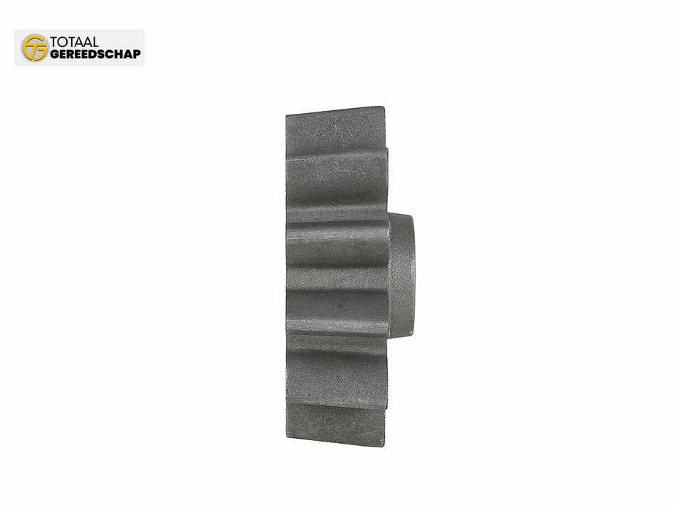 Cast iron gear for concrete mixers