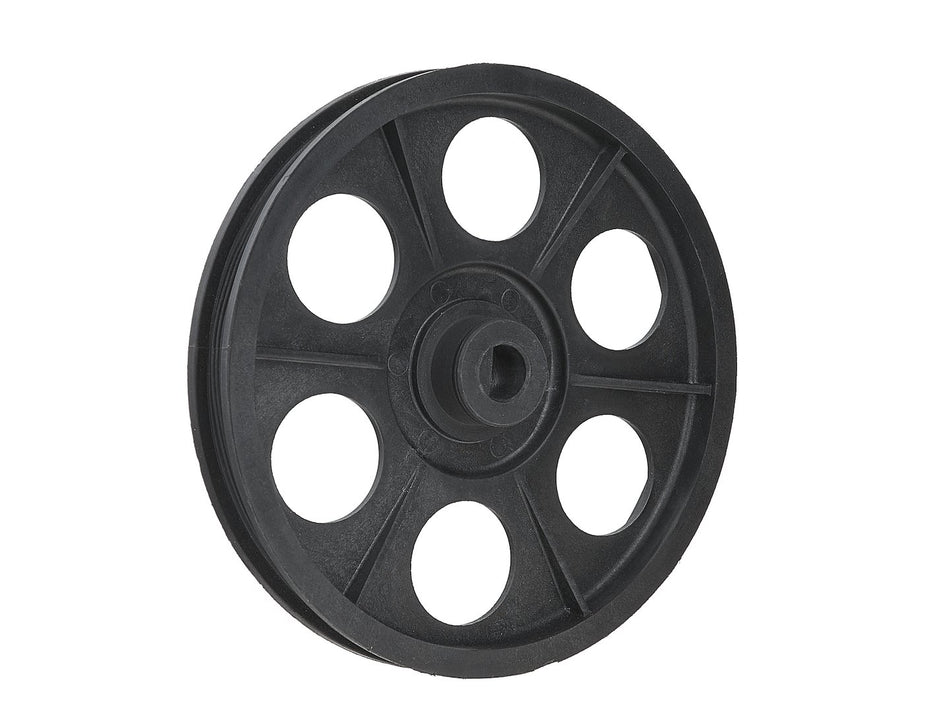 Kunststof poelie voor betonmolens