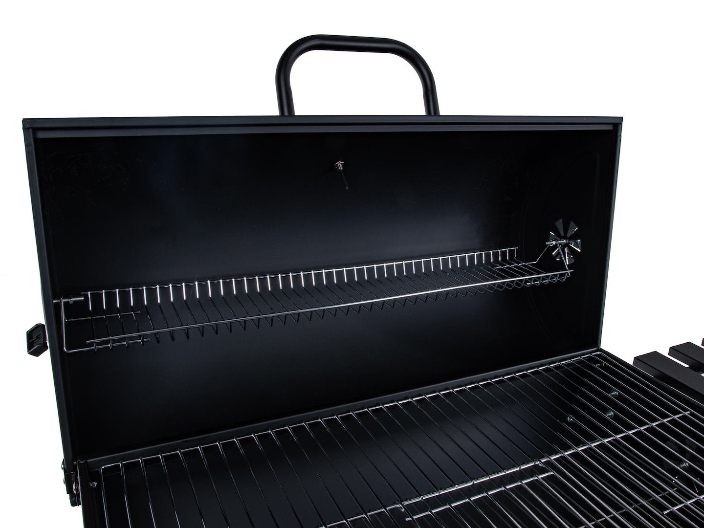 Barrel-stijl houtskoolgrill met deksel - rooster 71x45cm