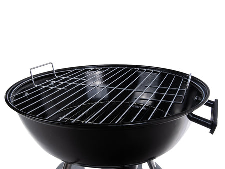 Ronde houtskoolgrill met deksel - roosterdia. 39cm