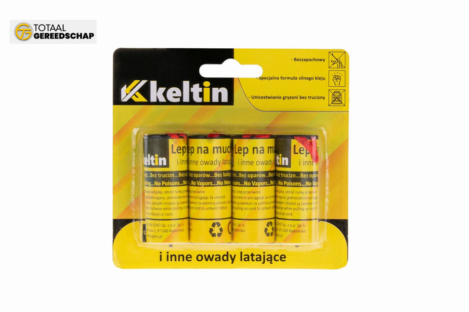 4pcs 80cm sticky fly paper