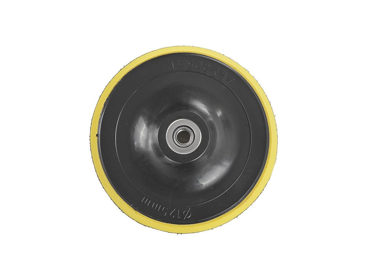 Polijstschijf met klittenband 125mm M10