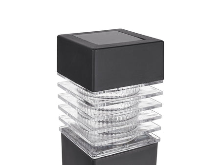 Zonne tuinlamp 6x6x40 cm