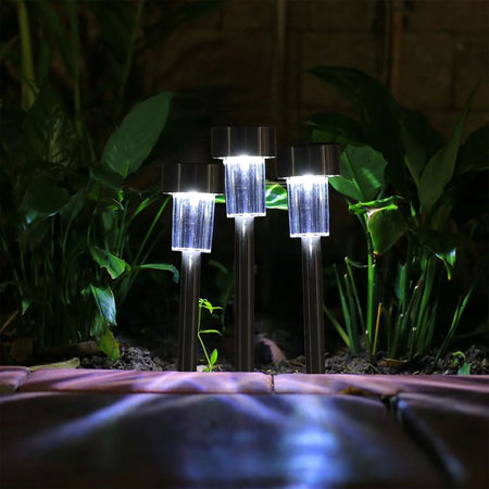 Zonne tuinlamp 4,5x4,5x30 cm