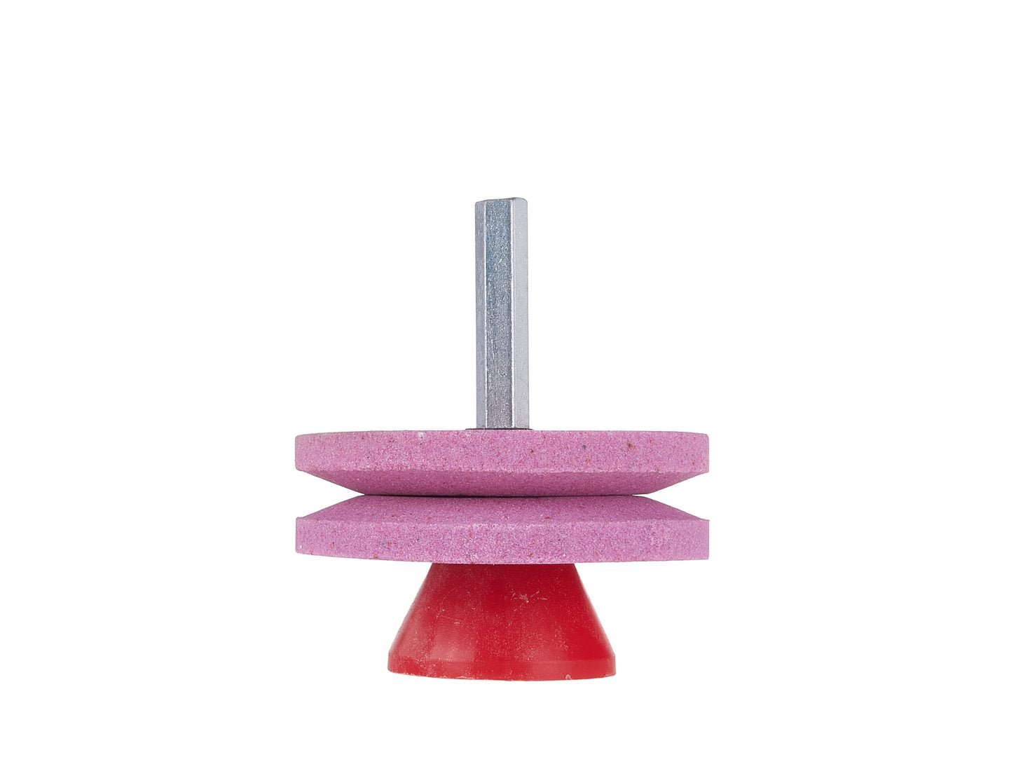 Grasmaaier mes slijper 2x53mm met HEX bevestiging voor boormachine