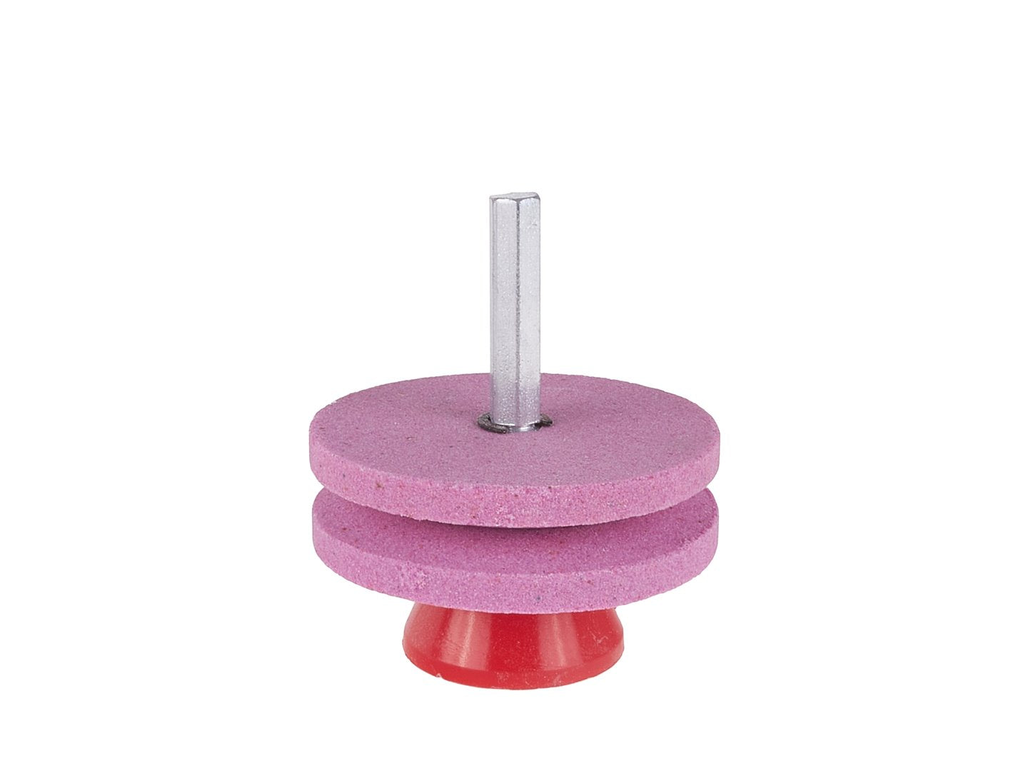 Grasmaaier mes slijper 2x53mm met HEX bevestiging voor boormachine
