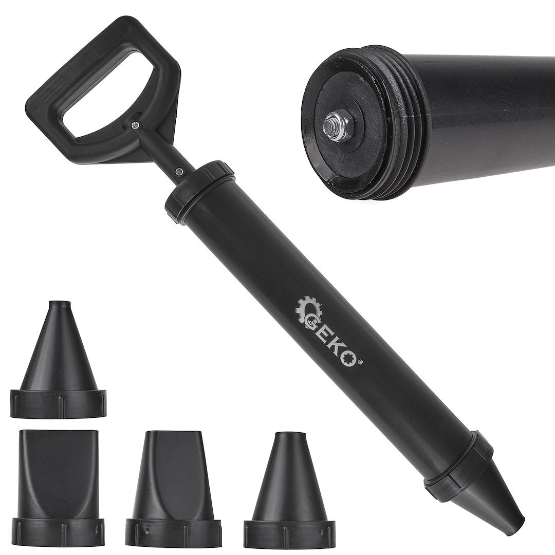 Cement voegapplicator gereedschap 850ml + set van 4 mondstukken