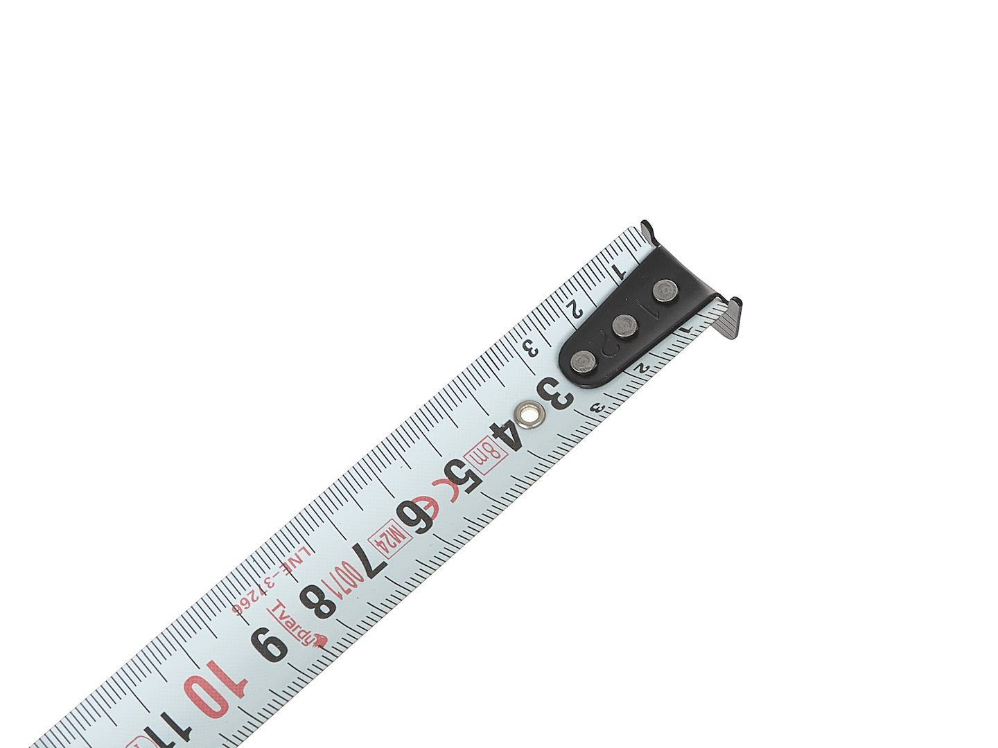Dubbelzijdige nylon rolmaat 3m/16mm KLASSE I