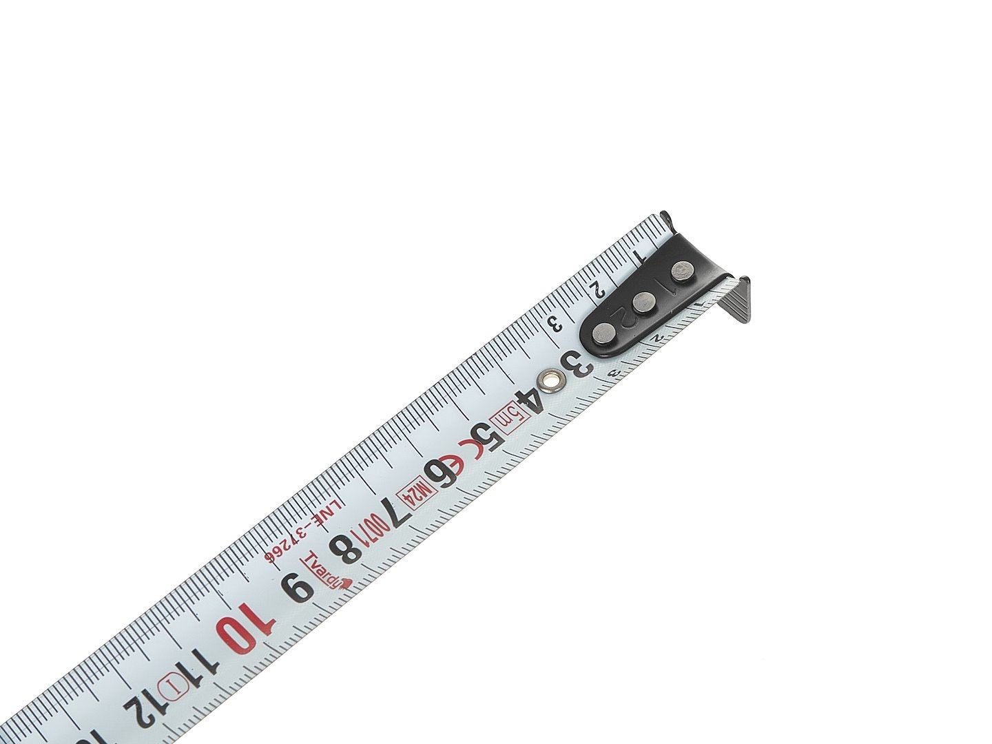 Dubbelzijdige nylon rolmaat 5m/25mm KLASSE I